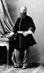 Zelfportret van Disdéri, ca. 1860